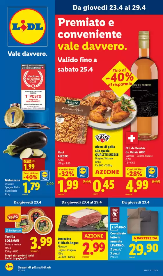 Lidl Katalog in Wetzikon | 23.4 - 29.4 | 2026-04-23T00:00:00.000Z - 2026-04-29T00:00:00.000Z