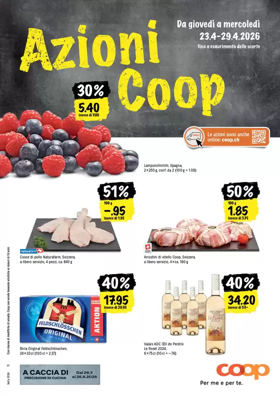 Coop City Katalog in Villars-sur-Glâne | Exklusivi Schnäppchen | 2026-04-23T00:00:00.000Z - 2026-04-29T00:00:00.000Z