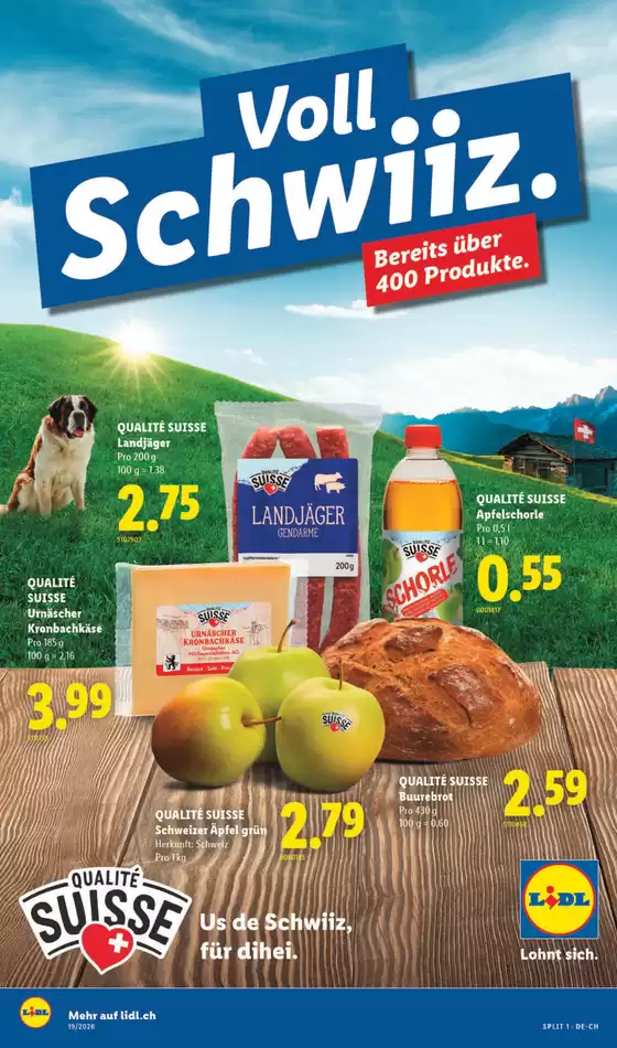Lidl Katalog in Le Locle | Dauerhaft im Sortiment | 2026-05-07T00:00:00.000Z - 2026-05-12T00:00:00.000Z