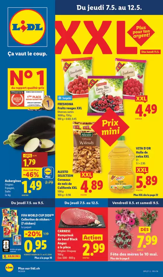Lidl Katalog in Le Locle | 7.5. - 12.5. | 2026-05-07T00:00:00.000Z - 2026-05-12T00:00:00.000Z