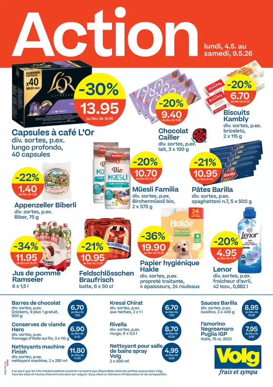 Volg Katalog | Top-Ängbot für Sparfüchse | 2026-05-04T00:00:00.000Z - 2026-05-09T00:00:00.000Z