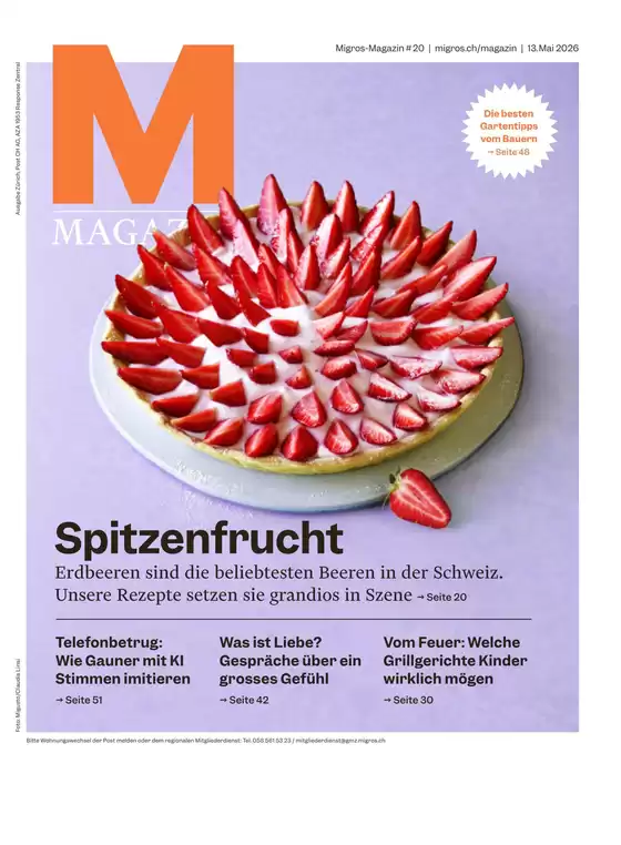 Migros Katalog | Migros reklamblad - DE Zürich | 2026-05-13T00:00:00.000Z - 2026-05-13T00:00:00.000Z