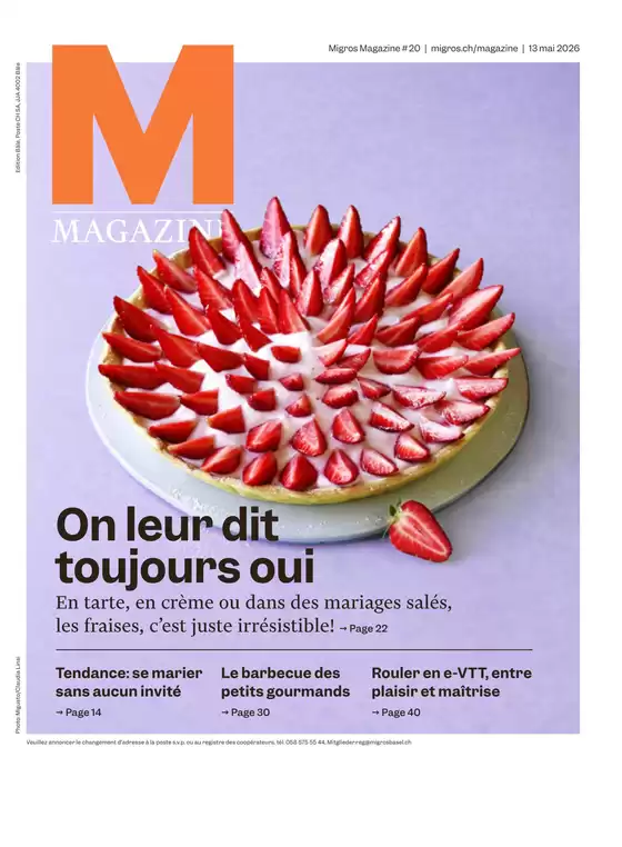 Migros Katalog | Migros reklamblad - FR Basel | 2026-05-13T00:00:00.000Z - 2026-05-27T00:00:00.000Z