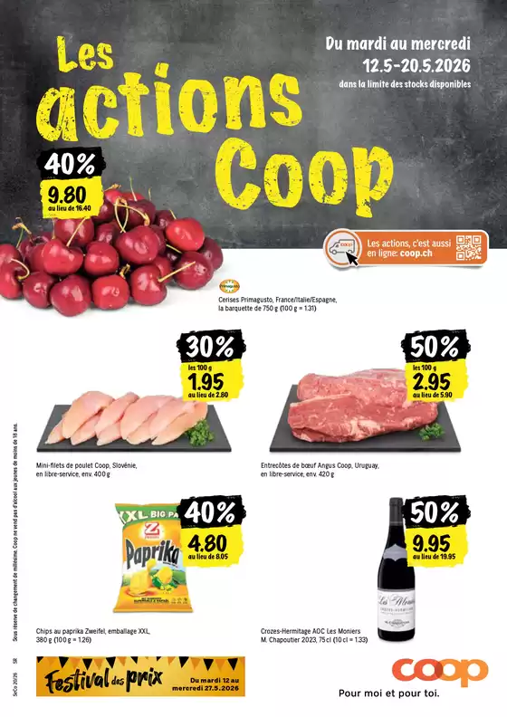 Coop Katalog in Bülach | Coop reklamblad | 2026-05-14T00:00:00.000Z - 2026-05-20T00:00:00.000Z
