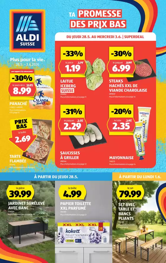 Aldi Katalog in Thun | Exklusivi Deals für üsi Chunde | 2026-05-28T00:00:00.000Z - 2026-06-03T00:00:00.000Z