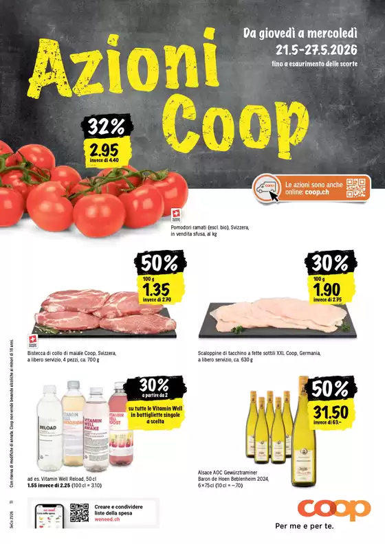 Coop City Katalog in Thun | Üsi beste Deals für Sie | 2026-05-21T00:00:00.000Z - 2026-05-27T00:00:00.000Z