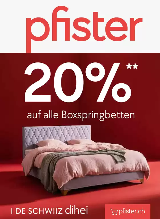 Pfister Katalog in Villars-sur-Glâne | Neui Ängbot zum Entdecke | 2026-05-26T00:00:00.000Z - 2026-06-09T00:00:00.000Z