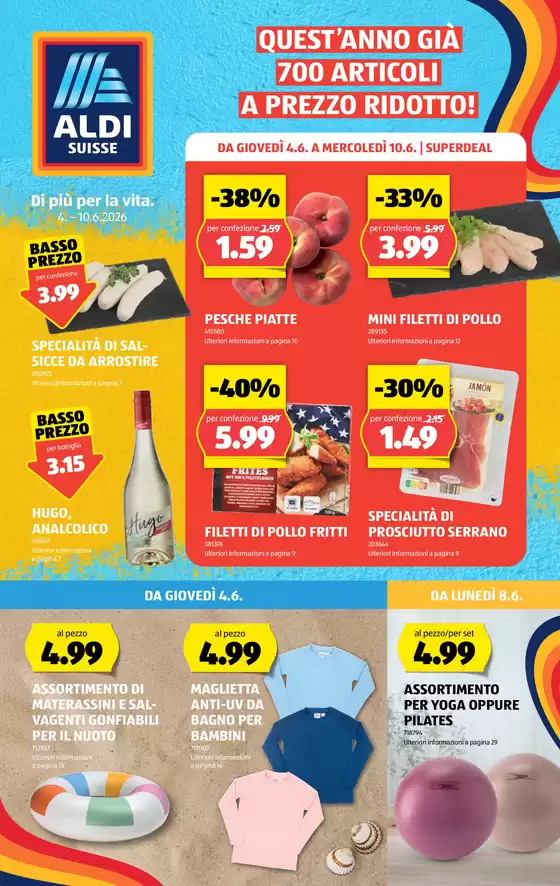 Aldi Katalog | Tolles Ängbot für alli Chunde | 2026-06-04T00:00:00.000Z - 2026-06-10T00:00:00.000Z