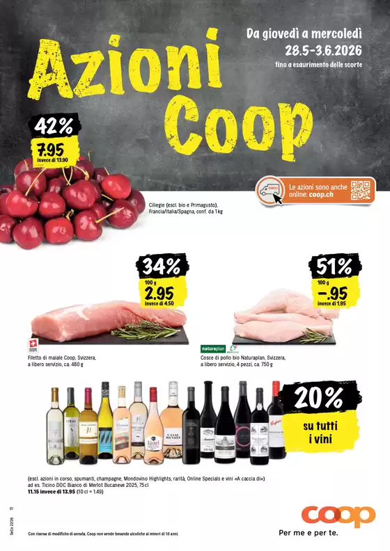 Coop Katalog | Aktuälli Sonderaktione | 2026-05-28T00:00:00.000Z - 2026-06-03T00:00:00.000Z