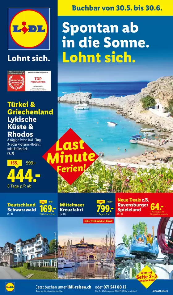 Lidl Katalog in St. Gallen | 30.5. - 30.6. | 2026-05-30T00:00:00.000Z - 2026-06-30T00:00:00.000Z