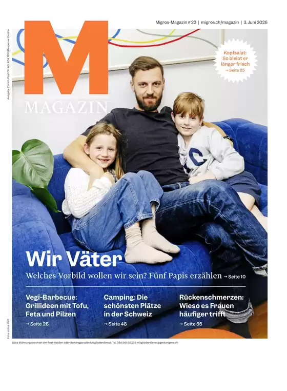 Migros Katalog in Lausanne | Migros reklamblad - DE Zürich | 2026-06-03T00:00:00.000Z - 2026-06-03T00:00:00.000Z