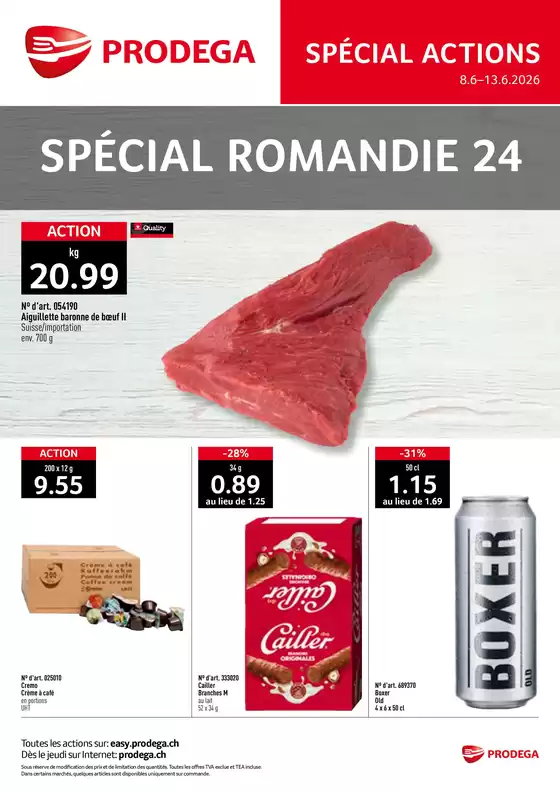 Prodega Katalog in Wil | Kw24 special 4romandie 26 web | 2026-06-08T00:00:00.000Z - 2026-06-13T00:00:00.000Z