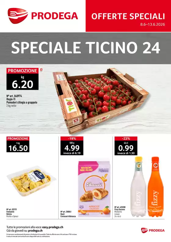 Prodega Katalog in Wil | Kw24 speciale ticino 26 web | 2026-06-08T00:00:00.000Z - 2026-06-13T00:00:00.000Z