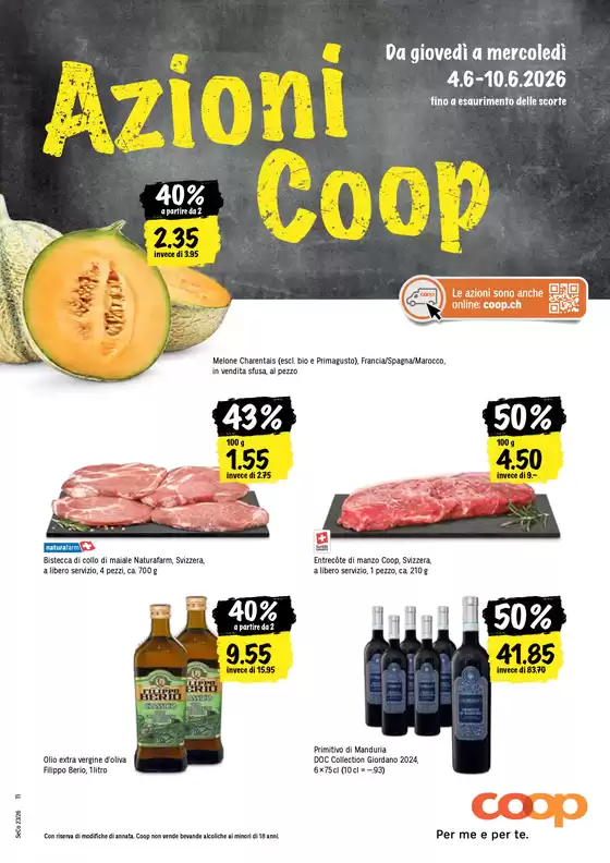 Coop City Katalog in Brig-Glis | Coop City reklamblad | 2026-06-04T00:00:00.000Z - 2026-06-10T00:00:00.000Z