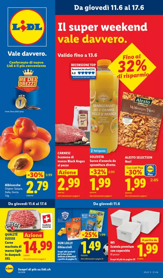Lidl Katalog in Genève | 11.6 - 17.6 | 2026-06-11T00:00:00.000Z - 2026-06-17T00:00:00.000Z