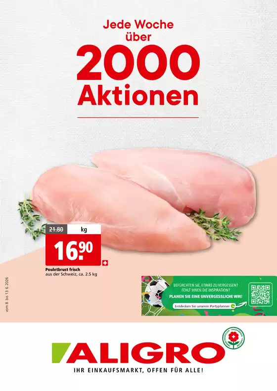 Aligro Katalog | Aktuälli Deals und Ängbot | 2026-06-08T00:00:00.000Z - 2026-06-13T00:00:00.000Z