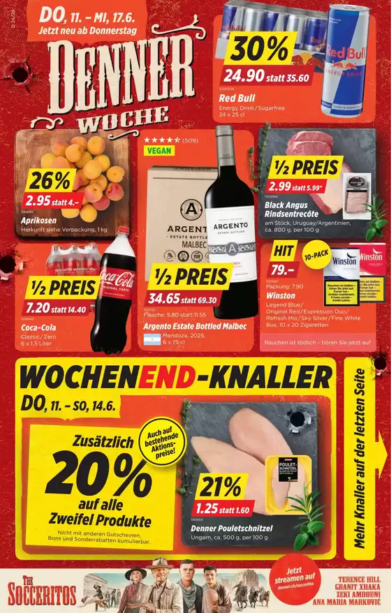 Denner Katalog in Therwil | 2026-24-de | 2026-06-11T00:00:00.000Z - 2026-06-17T00:00:00.000Z
