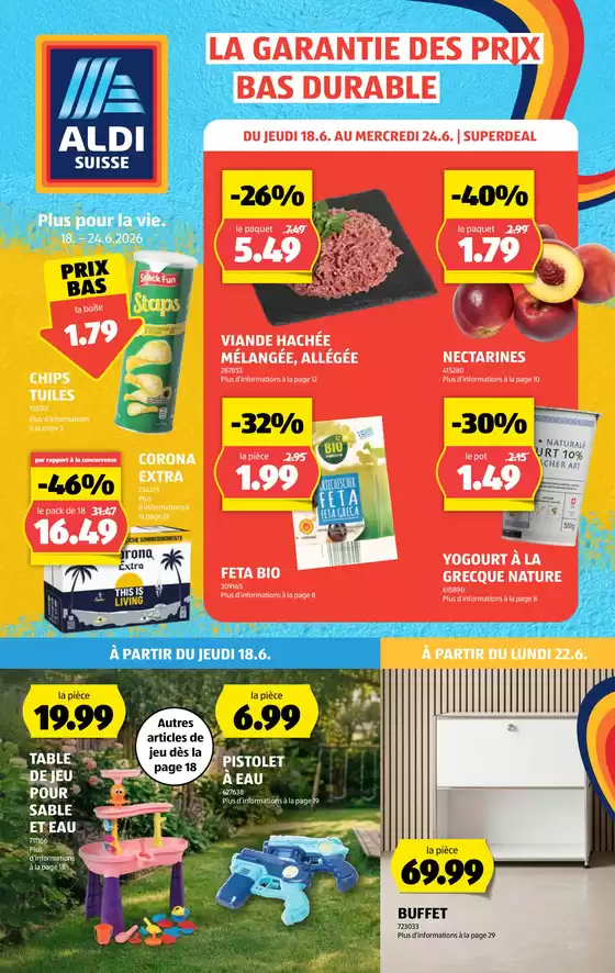 Aldi Katalog in Therwil | Ängbot für Schnäppchenjäger | 2026-06-18T00:00:00.000Z - 2026-06-24T00:00:00.000Z