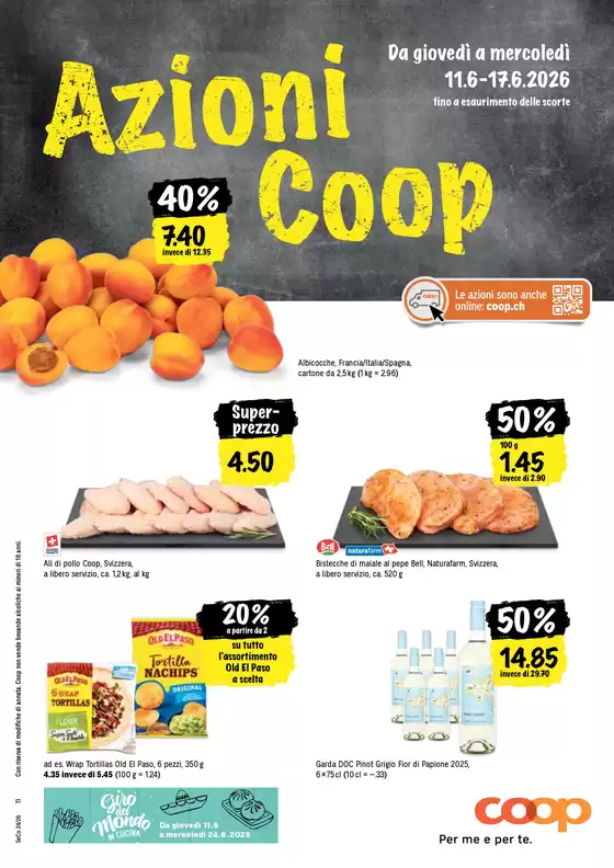 Coop Katalog in Therwil | Neui Ängbot zum Entdecke | 2026-06-11T00:00:00.000Z - 2026-06-17T00:00:00.000Z