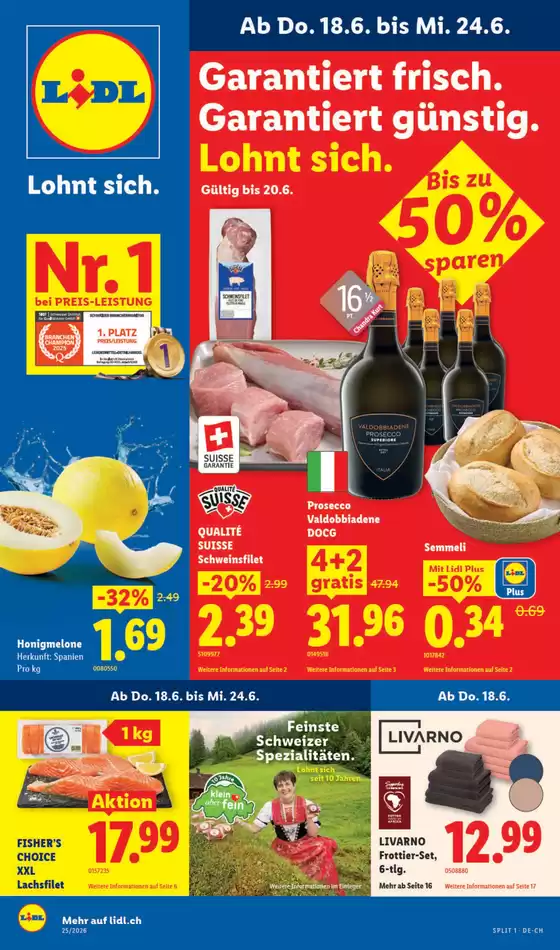 Lidl Katalog in St. Gallen | 18.6. - 24.6. | 2026-06-18T00:00:00.000Z - 2026-06-24T00:00:00.000Z