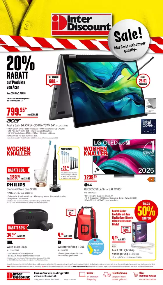 Interdiscount Katalog | Prospekt - DE | 2026-06-22T00:00:00.000Z - 2026-07-05T00:00:00.000Z