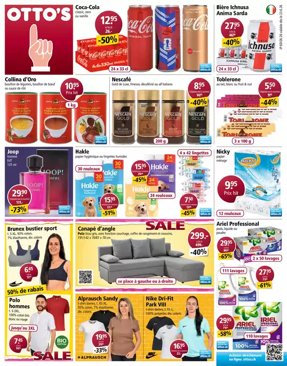 Otto's Katalog in Dübendorf | Les coups de cœur de la semaine - FR | 2026-06-24T00:00:00.000Z - 2026-07-08T00:00:00.000Z