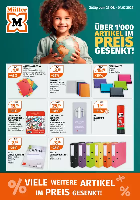 Müller Katalog | Schreibware Highlights | 2026-06-24T00:00:00.000Z - 2026-07-01T00:00:00.000Z