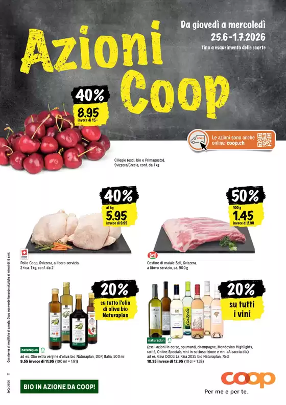 Coop City Katalog in Wädenswil | Jetzt spare mit üse Deals | 2026-06-25T00:00:00.000Z - 2026-07-01T00:00:00.000Z