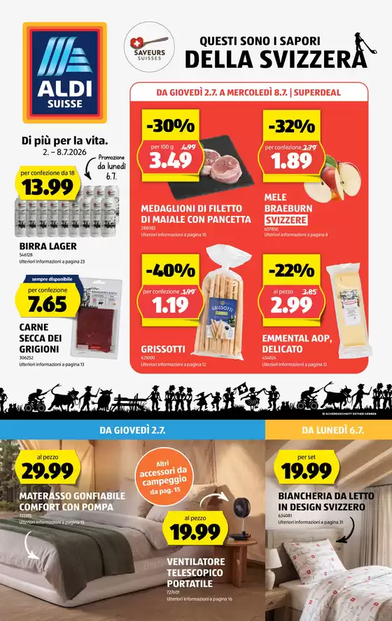 Aldi Katalog in Bern | Jetzt spare mit üse Deals | 2026-07-02T00:00:00.000Z - 2026-07-08T00:00:00.000Z