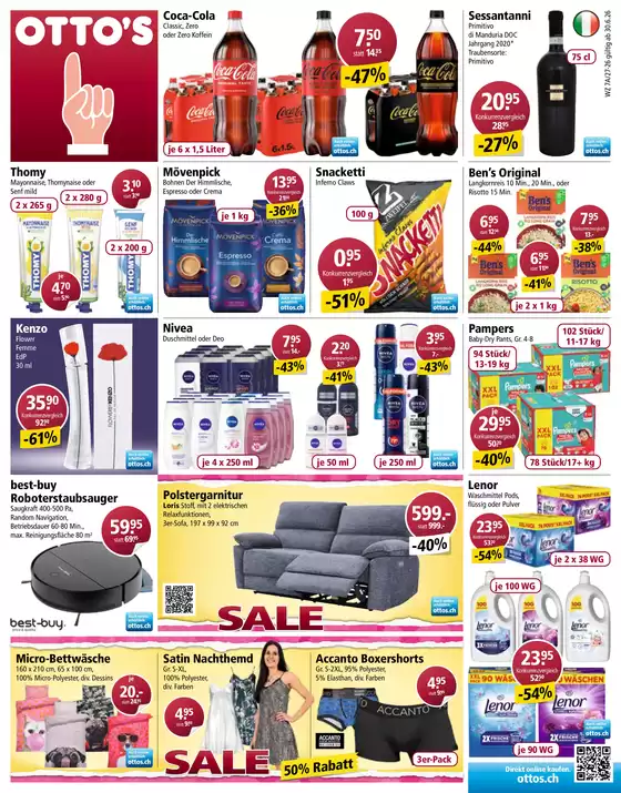 Otto's Katalog in Bern | Exklusivi Schnäppchen | 2026-07-01T00:00:00.000Z - 2026-07-12T00:00:00.000Z
