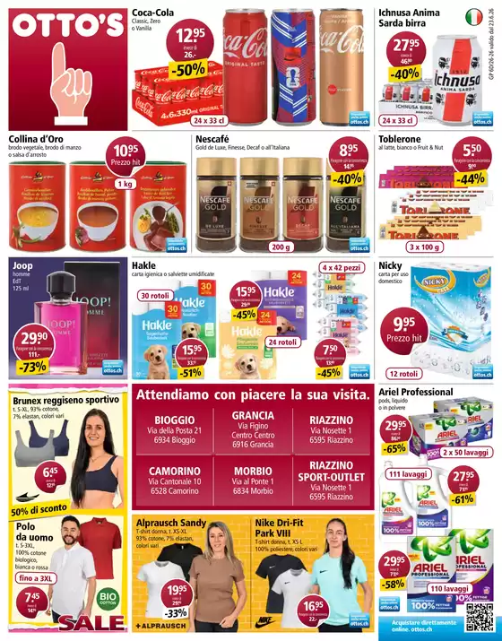 Otto's Katalog in Mendrisio | Offerte della settimana - IT | 2026-06-26T00:00:00.000Z - 2026-07-10T00:00:00.000Z