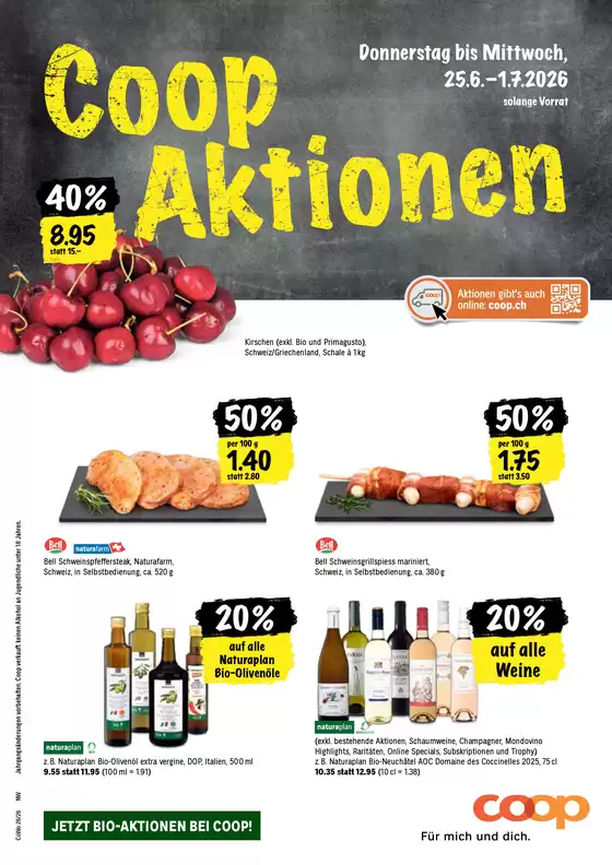 Coop City Katalog | Tolle Rabatt uf usgwählte Produkt | 2026-06-25T00:00:00.000Z - 2026-07-01T00:00:00.000Z
