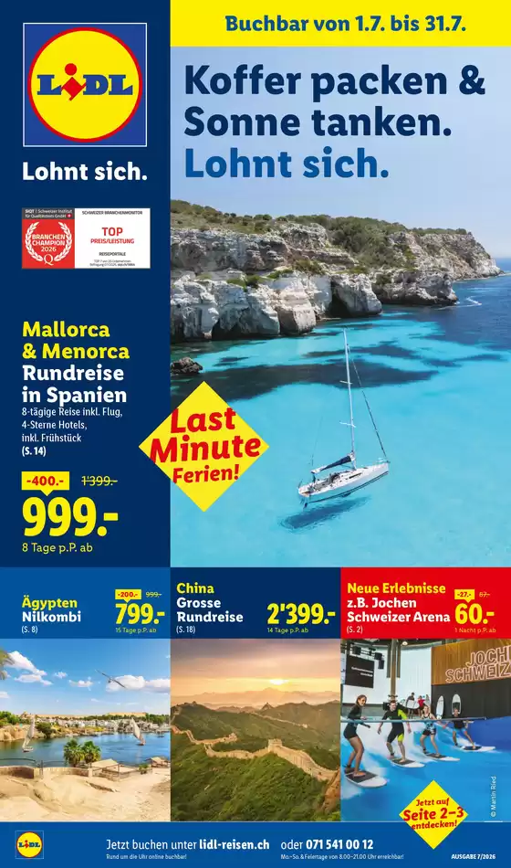 Lidl Katalog in Romanshorn | 1.7. - 31.7. | 2026-07-01T00:00:00.000Z - 2026-07-31T00:00:00.000Z
