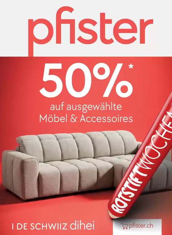 Pfister Katalog | Top-Ängbot für alli Schnäppchenjäger | 2026-07-01T00:00:00.000Z - 2026-07-15T00:00:00.000Z
