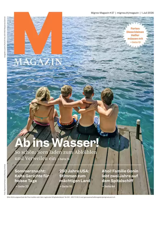 Migros Katalog in Romanshorn | Migros reklamblad - DE Luzern | 2026-07-01T00:00:00.000Z - 2026-07-01T00:00:00.000Z