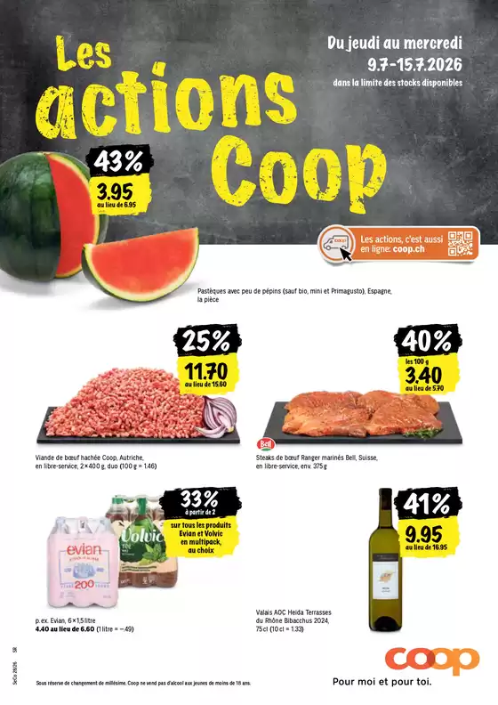 Coop City Katalog in La Chaux-de-Fonds | Exklusivi Deals und Schnäppchen | 2026-07-09T00:00:00.000Z - 2026-07-15T00:00:00.000Z