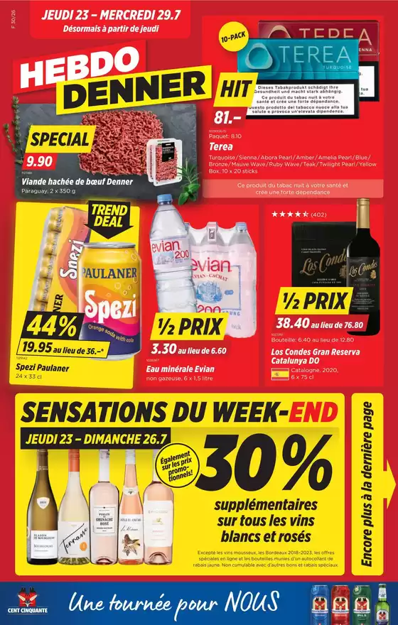 Denner Katalog in Bern | 2026-30-fr | 2026-07-23T00:00:00.000Z - 2026-07-29T00:00:00.000Z