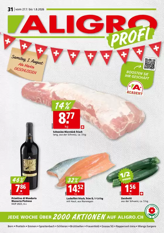 Aligro Katalog | Top-Deals und Rabatt | 2026-07-27T00:00:00.000Z - 2026-08-01T00:00:00.000Z