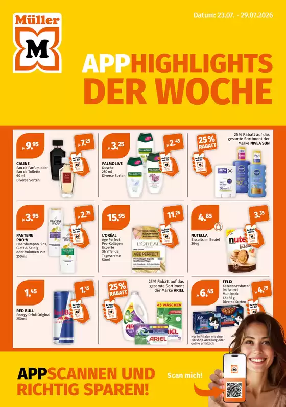 Müller Katalog | Unsere App Highlights | 2026-07-22T00:00:00.000Z - 2026-07-29T00:00:00.000Z
