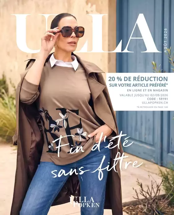 Ulla Popken Katalog in Lausanne | Ulla Popken reklamblad - FR | 2026-07-23T00:00:00.000Z - 2026-08-02T00:00:00.000Z