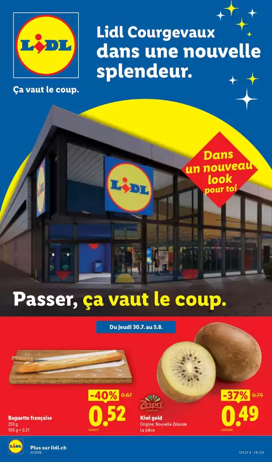 Lidl Katalog in Villars-sur-Glâne | nouvelle splendeur 30.7. - 5.8. | 2026-07-30T00:00:00.000Z - 2026-08-05T00:00:00.000Z