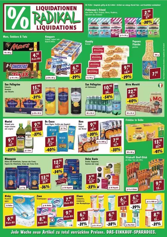 Radikal Katalog | Radikal Aktuelle Wochenhits - DE | 2026-07-30T00:00:00.000Z - 2026-08-13T00:00:00.000Z