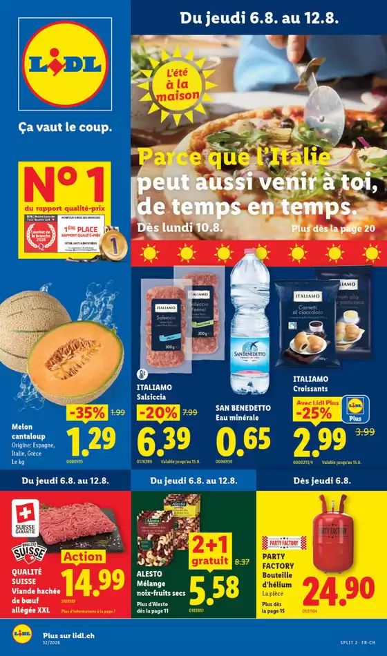 Lidl Katalog in Stäfa | 6.8. - 12.8. | 2026-08-06T00:00:00.000Z - 2026-08-12T00:00:00.000Z
