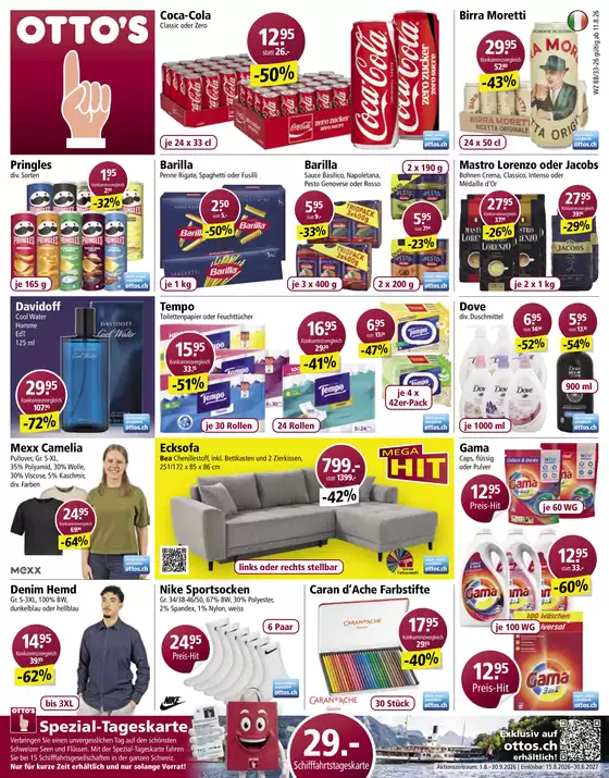 Otto's Katalog in Dietikon | Wochenzeitung kw33 | 2026-08-01T00:00:00.000Z - 2026-09-30T00:00:00.000Z