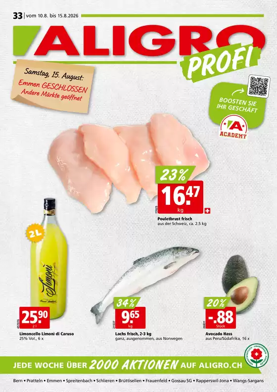 Aligro Katalog | Ängbot für Schnäppchenjäger | 2026-08-10T00:00:00.000Z - 2026-08-15T00:00:00.000Z