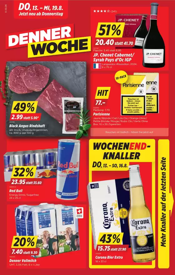 Denner Katalog | 2026-33-de | 2026-08-13T00:00:00.000Z - 2026-08-19T00:00:00.000Z