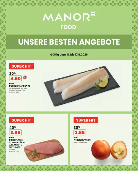 Manor Katalog | Der aktuelle Katalog - DE | 2026-08-11T00:00:00.000Z - 2026-08-17T00:00:00.000Z