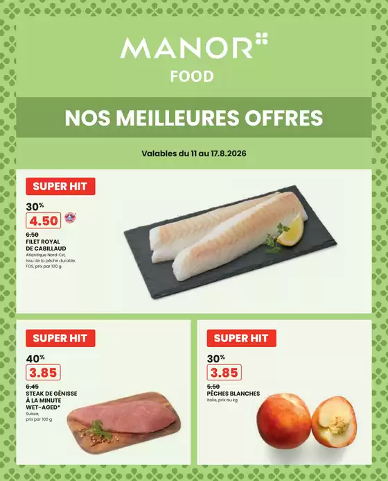 Manor Katalog | Le catalogue actuel - FR | 2026-08-11T00:00:00.000Z - 2026-08-17T00:00:00.000Z