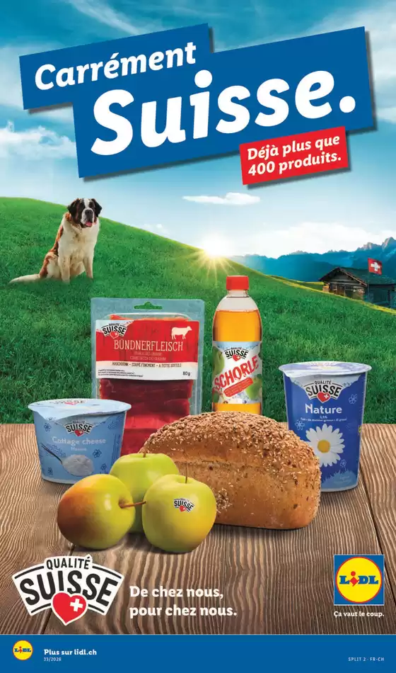 Lidl Katalog in Winterthur | Durablement dans lassortiment | 2026-08-13T00:00:00.000Z - 2026-08-19T00:00:00.000Z
