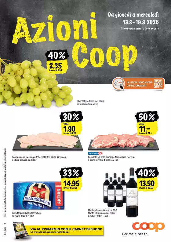 Coop City Katalog in Wetzikon | Tolles Ängbot für Schnäppchenjäger | 2026-08-13T00:00:00.000Z - 2026-08-19T00:00:00.000Z